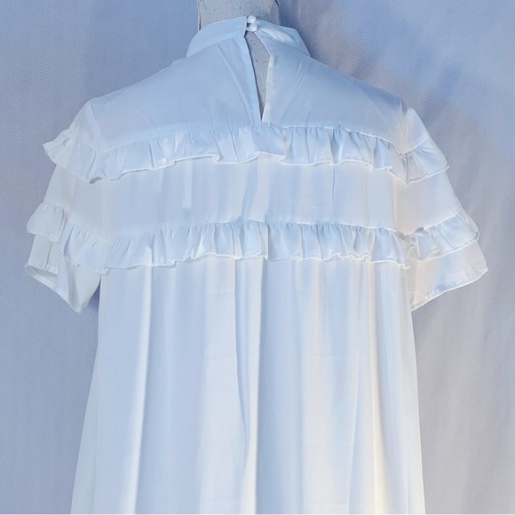 Boho White Dress - Picture 7 of 10